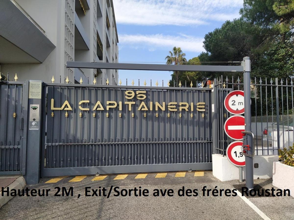 Grand Studio Neuf Face Port Et Plage, Parking Prive Golfe-Juan Exterior foto
