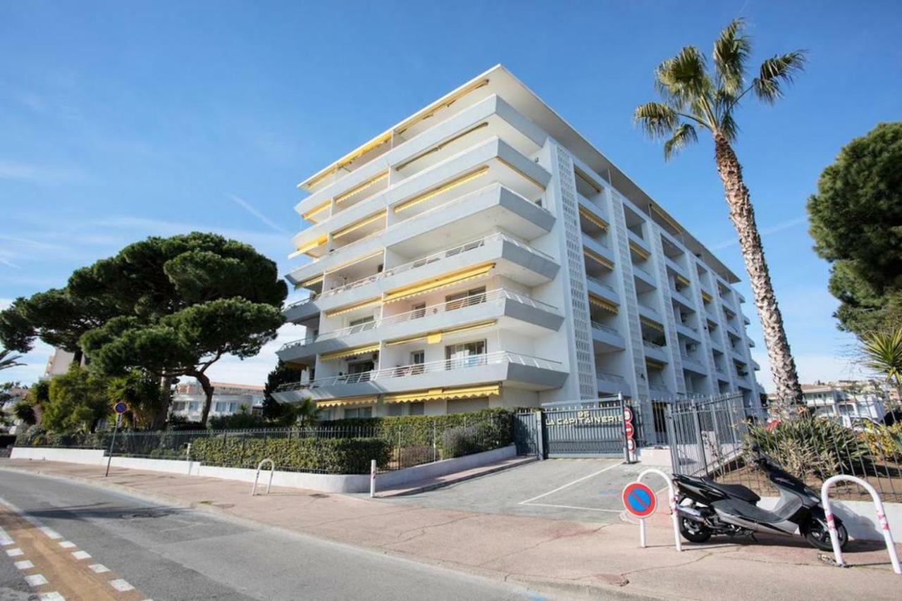 Grand Studio Neuf Face Port Et Plage, Parking Prive Golfe-Juan Exterior foto
