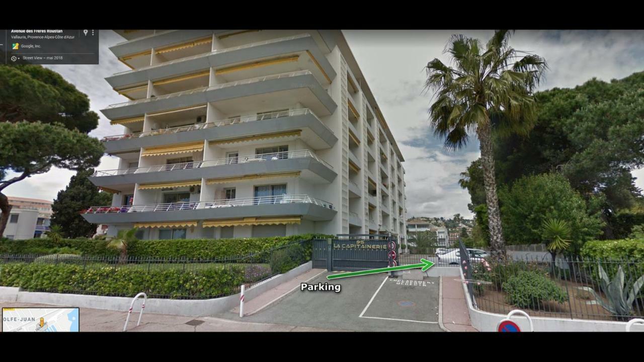 Grand Studio Neuf Face Port Et Plage, Parking Prive Golfe-Juan Exterior foto